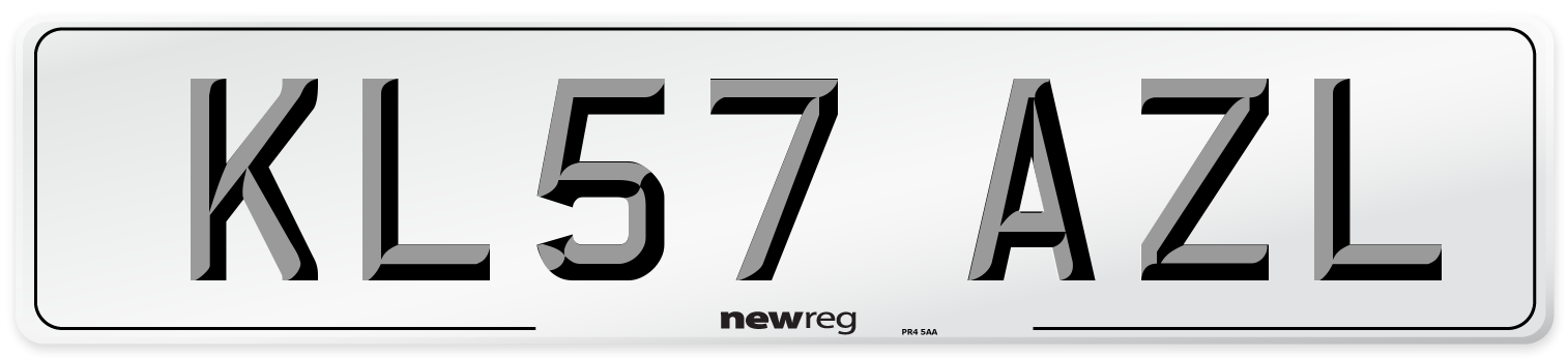 KL57 AZL Number Plate from New Reg